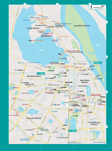 ベトナム北部地図 ハノイ広域 南部 西部 旧市街周辺 ハイフォン 北部主要工業団地 ハノイタウンページ ベトナムスケッチ Vietnam Sketch ベトナム情報ウェブマガジン