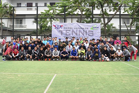 【ハノイ】JCCI後援「日本人テニス大会」／12/2（日）に開催