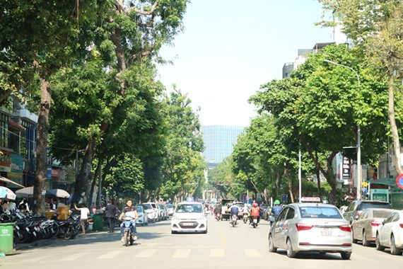 【ハノイ・気になる街角あの通りてくてく近辺調査隊】<br>観光、ビジネス、ローカルが融合した<br>   ファンチューチン<br>（Phan Chu Trinh）通り