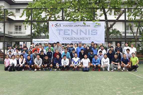 【ハノイ】「第26回ハノイ日本人テニス／大会」、12/6（日）に開催
