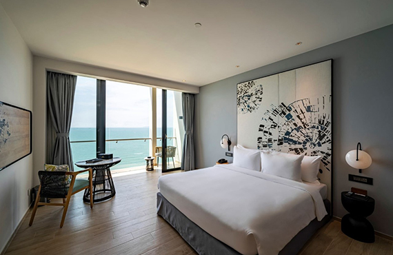 【クイニョン】透明度の高い海と美しい砂浜を満喫／２連泊で333万VND／「アンヤプレミアホテルクイニョン / Anya Premier Hotel Quy Nhon」