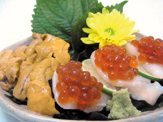 和洋食レストラン「ミルーア」に ／北海道産生ウニが新たに入荷！