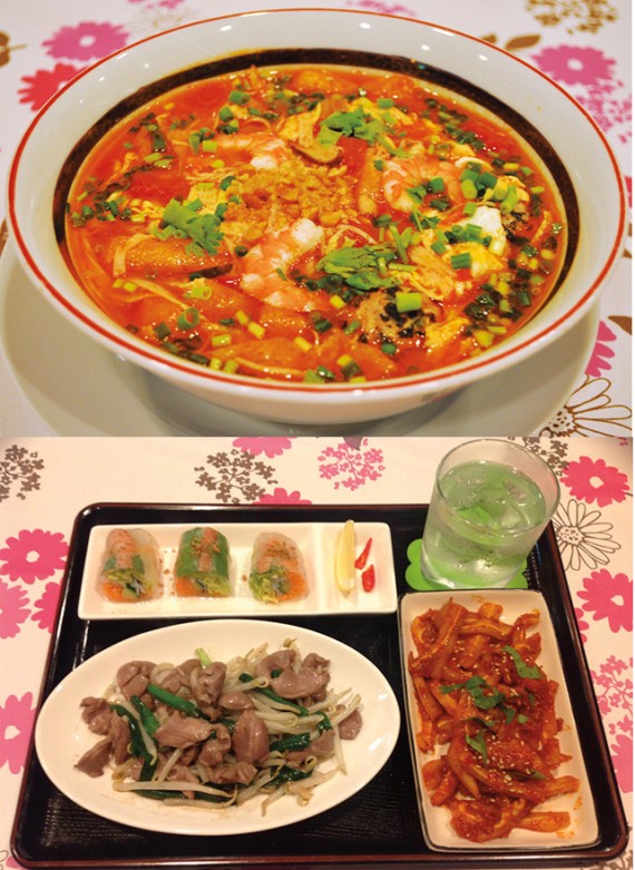 故郷ハノイの母の味を再現した料理の数々 アン［ベトナム料理］
