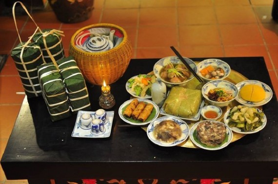 「クアンアンゴン」でテト伝統料理を販売