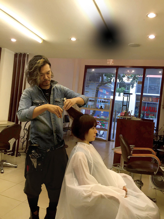 【ホーチミン市】ヘアサロン「トップヘア」に／新しく日本人スタイリスト勤務