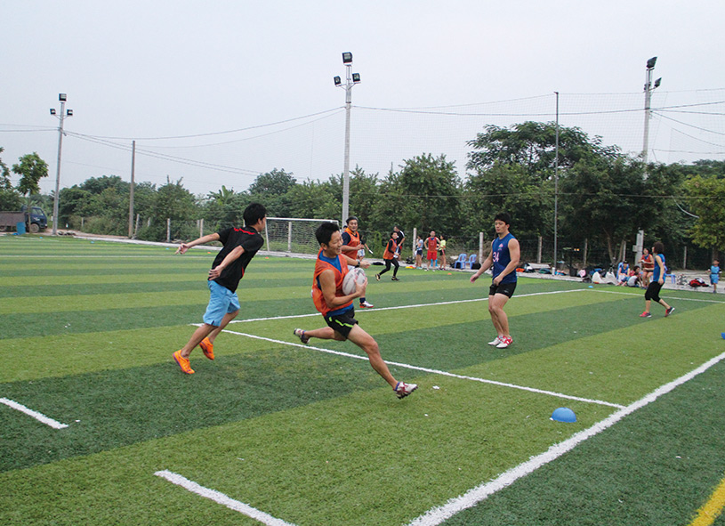 スケッチリポート／Hanoi Japanese Mixed Touch Rugby Club／@ハノイ