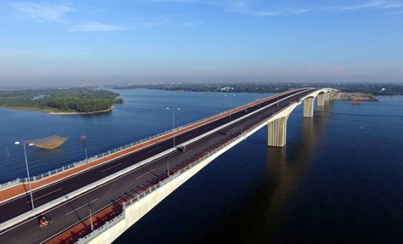 【クアンナム】ズイスエン―タムキー間の／沿海道路&クアダイ橋が完成