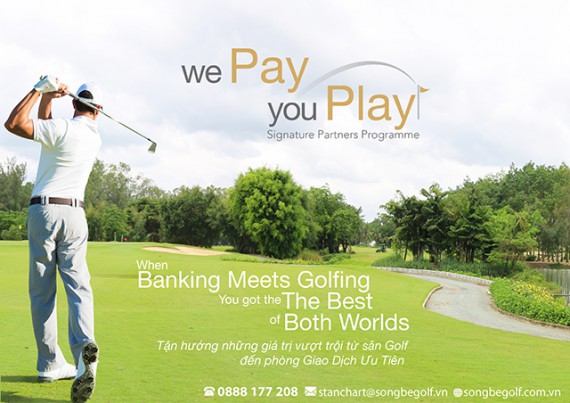 【ビンズオン】ゴルフリゾートと銀行が提携／相互特典が楽しめるように！