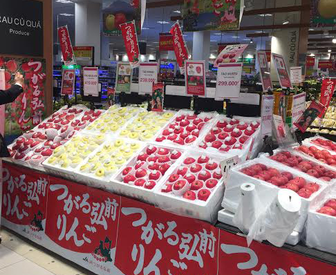 【全国】イオングループが／青森県産りんごの販売を開始