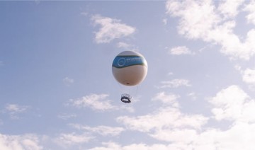 ニャチャンで大人気！／気球飛行で海岸線をひとり占め