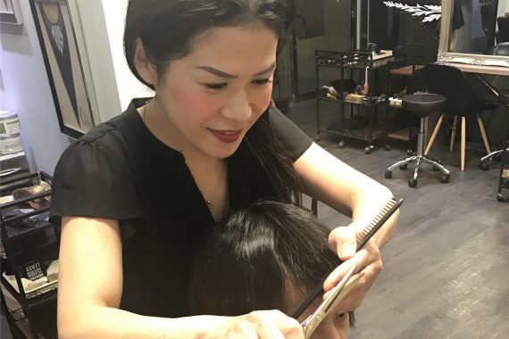 【ハノイ】日系美容室「クレハ」 ／ 2月から女性美容師が仲間入り
