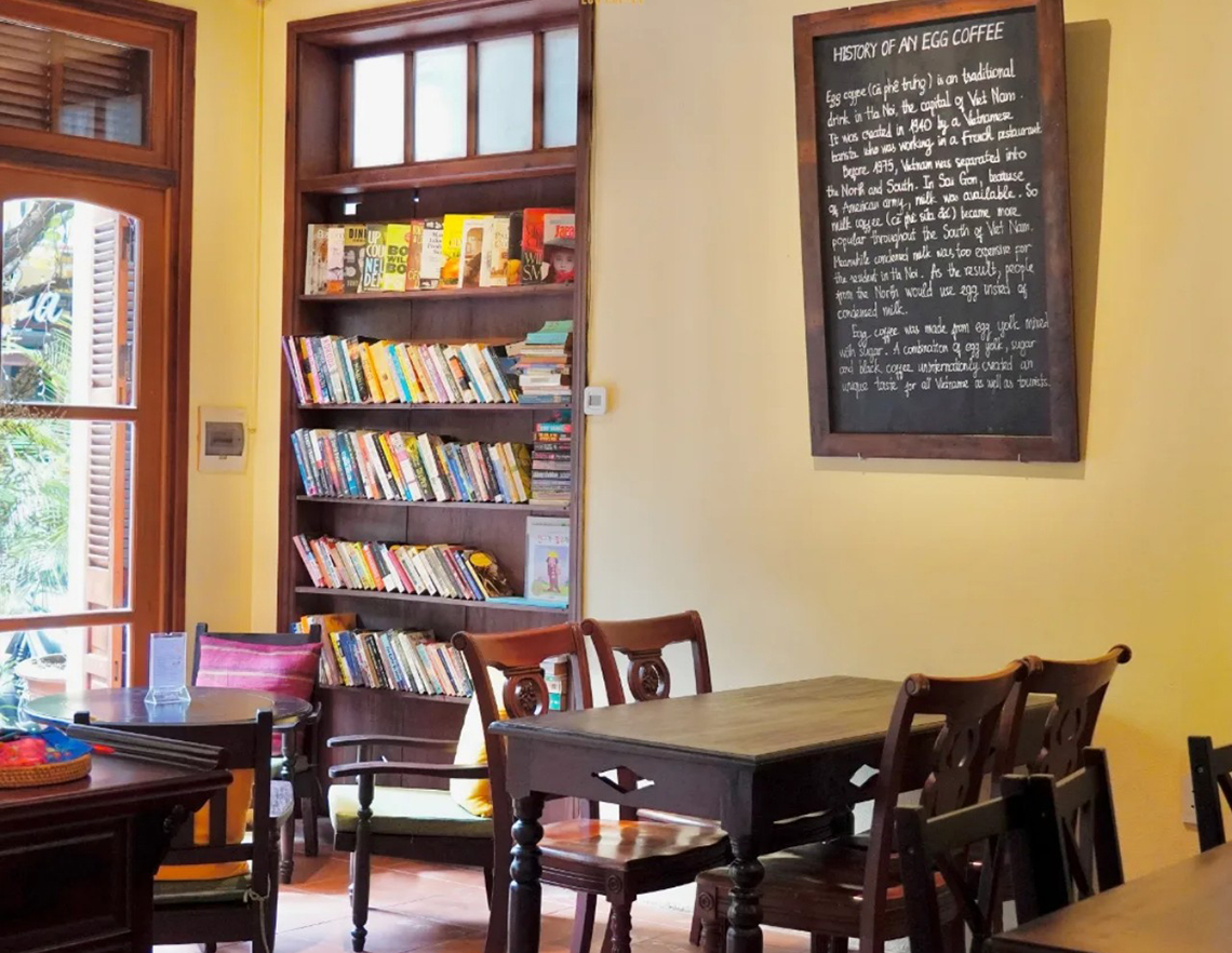 ホーチミン市のエッグコーヒー人気店がホイアンに登場「リトルハノイエッグコーヒー／Little HaNoi Egg Coffee」