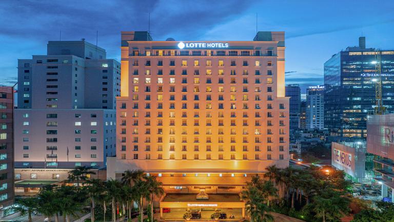 「ロッテホテルサイゴン」で３連泊以上は室料15％割引