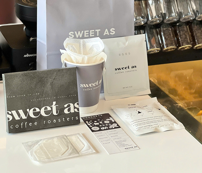 韓国人オーナーの珈琲愛！  こだわりのブリューバッグ「スイート・アズ・コーヒーロースターズ  Sweet As Coffee Roasters」