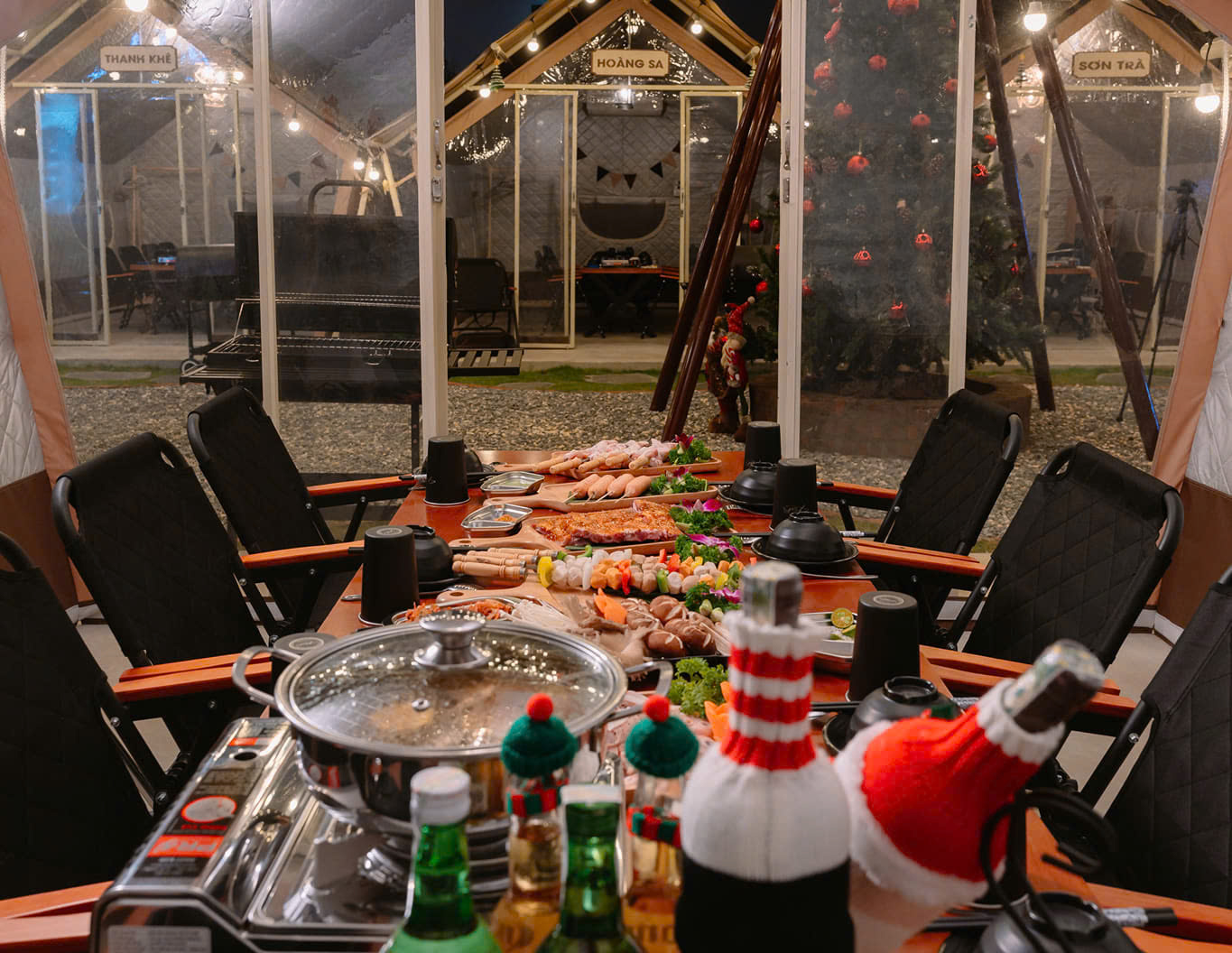 街の中心部にいながらキャンプ気分を満喫「アンバーベキューグランピング／AN BBQ Glamping」