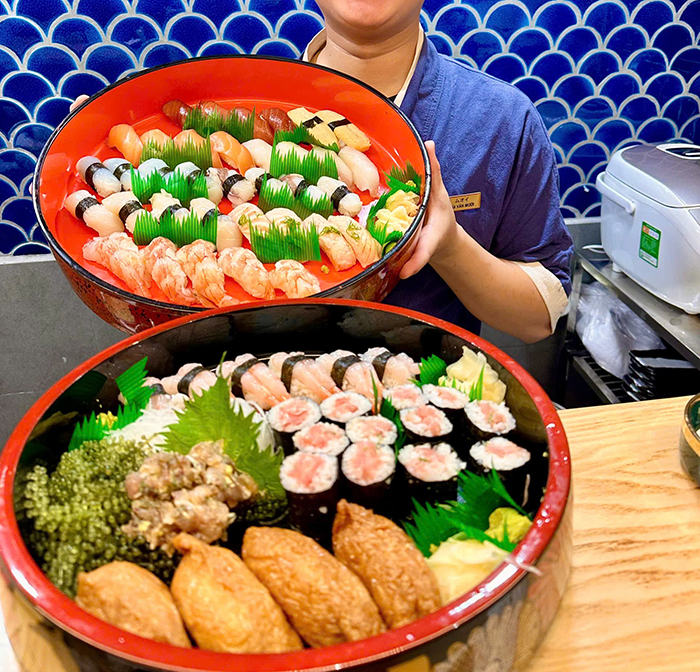 １貫から注文できる寿司居酒屋「葵寿司居酒屋 ／Aoi Sushi Bar」