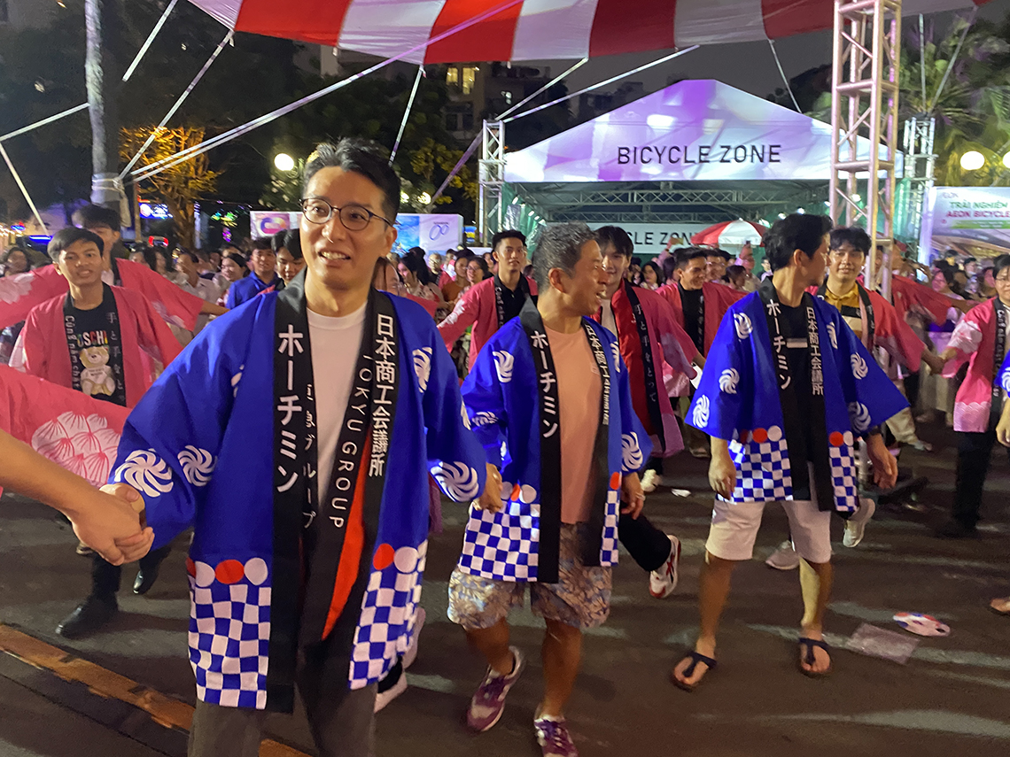 【JCCH】第10回ジャパンベトナムフェスティバルで 「日越友好平和ぼんおどり大会」を共催・2025年3月8日（土）