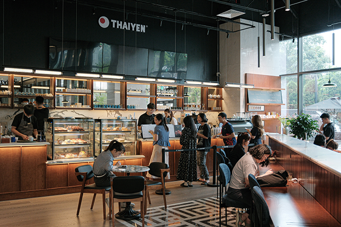 「タイイエン」ハノイ6号店が タイホーの「ロッテモール」に