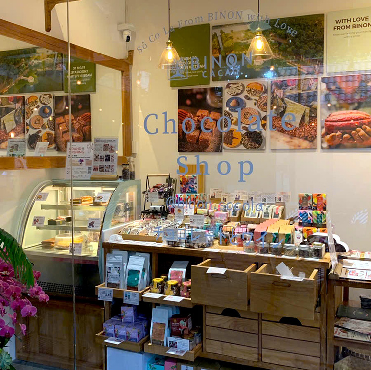 チョコレート「ビノンカカオ」 タオディエンに新店オープン