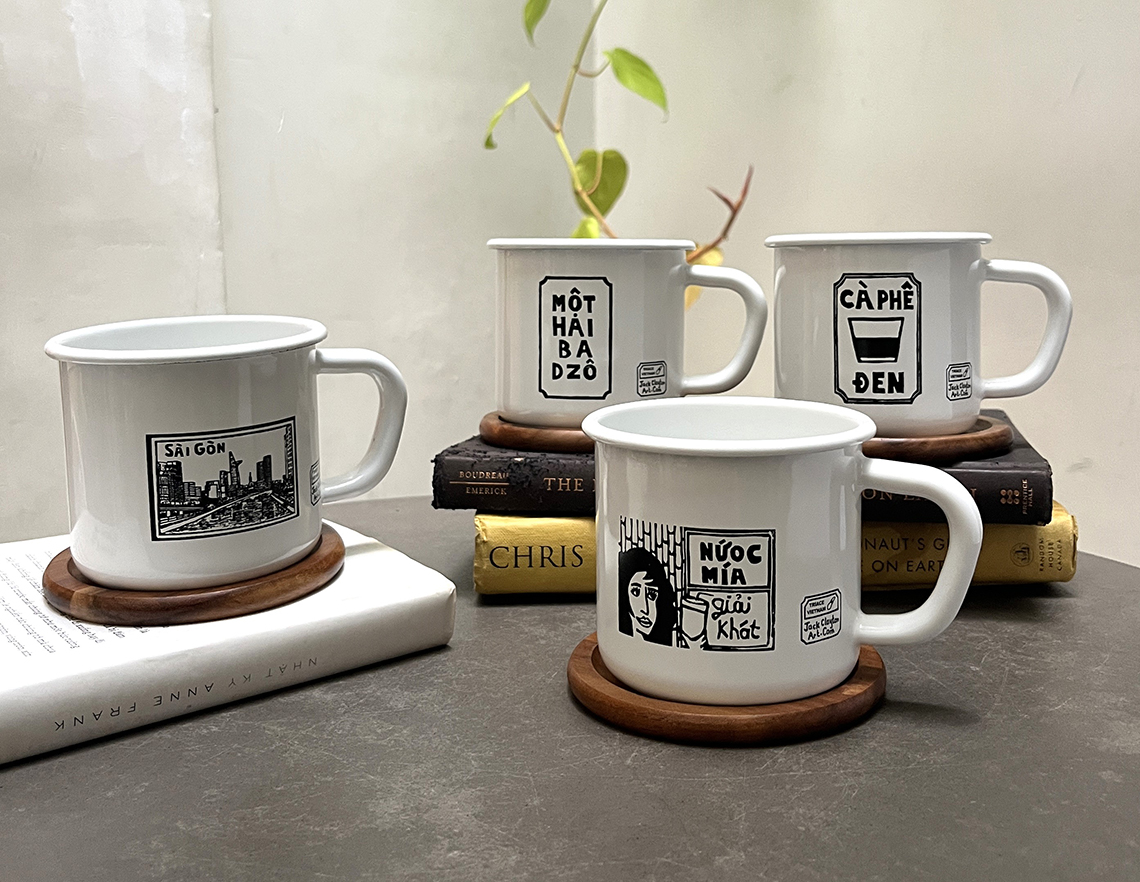 普段使いのアートグッズ 木版画で描くベトナムライフ「トライエースベトナム／Triace Vietnam」