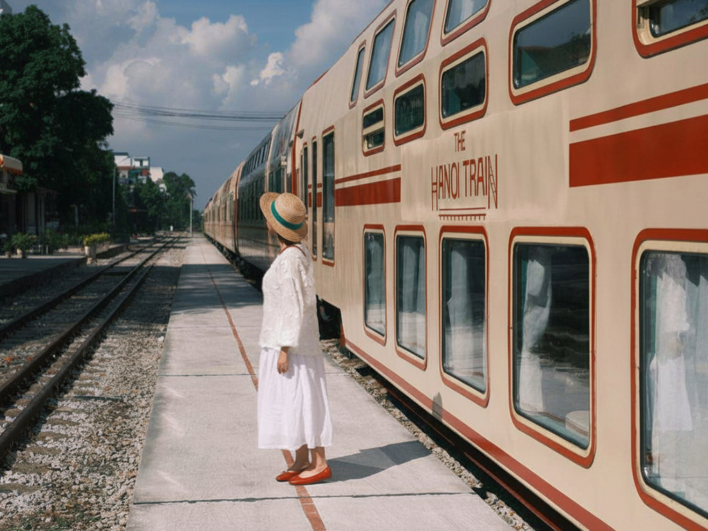 SNSでも人気！ 列車で行くハノイ郊外トリップ