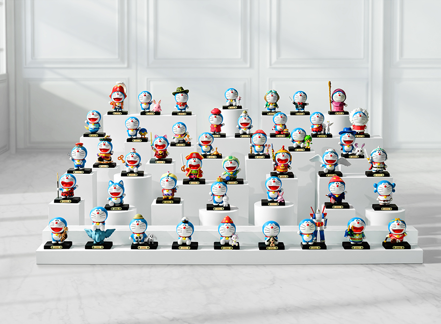 『ドラえもん』映画45周年記念 フィギュアセット発売開始