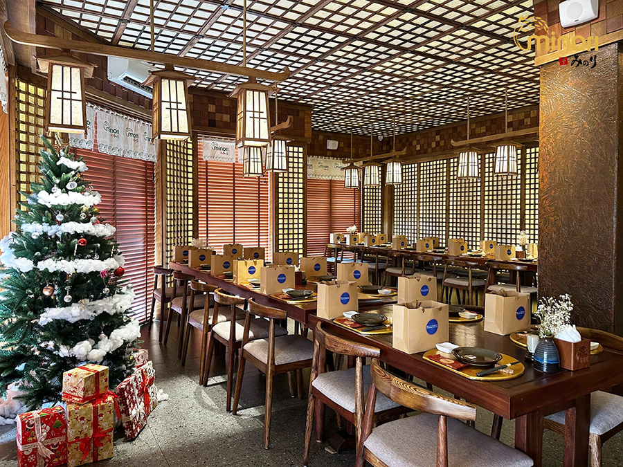 日本料理店「みのり」で 12月中は読者特典を実施中