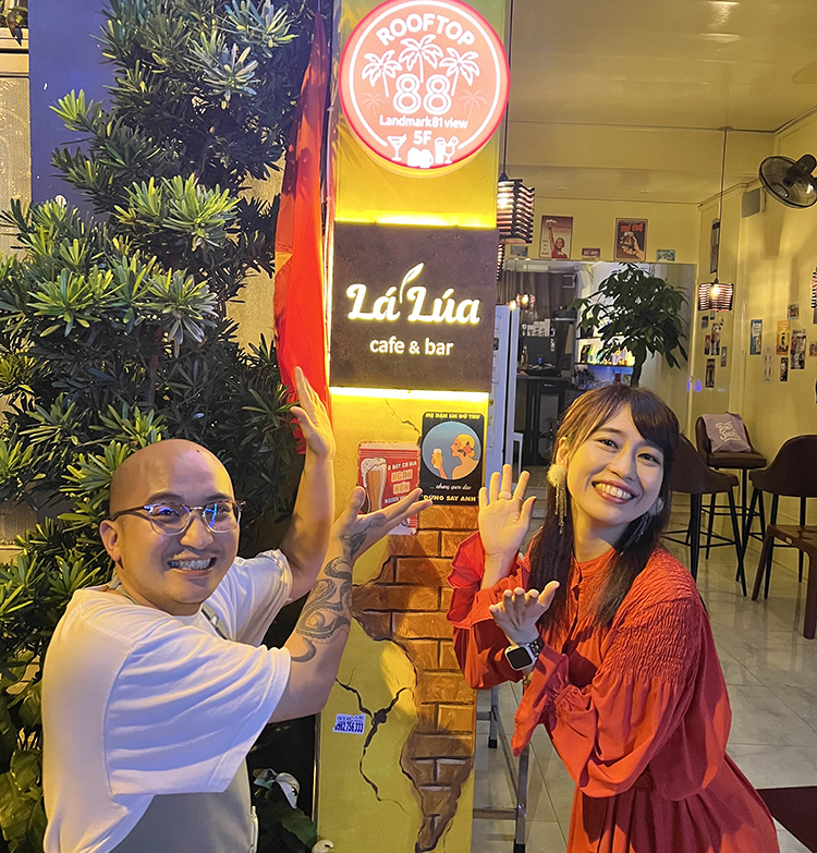 「三上ナミの越南スキマ★ビジネス白書」<br>ラールアバーの店長バオさん