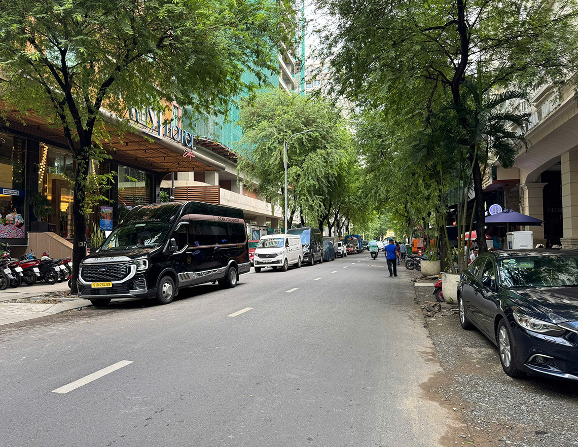 日本人街とサイゴン河岸をつなぐ「ティーサック （Thi Sach）通り」