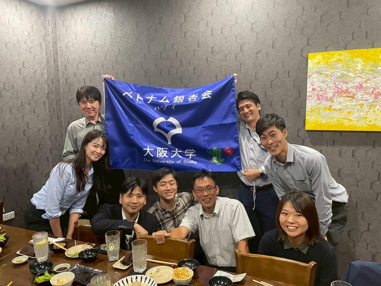 年代、学部問わず和気あいあいベトナムいちょう会（大阪大学同窓会）