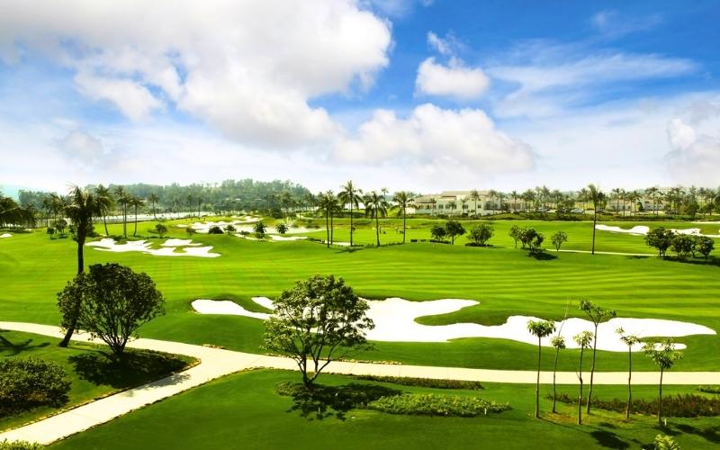 ハイフォンエリアのゴルフ場の紹介 安定したコンディションの芝を備えたコース