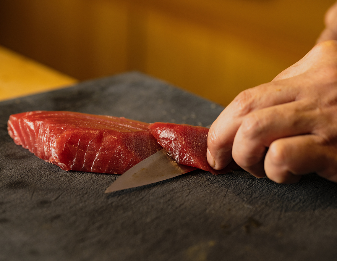 夜は気まぐれに、「鮨」。