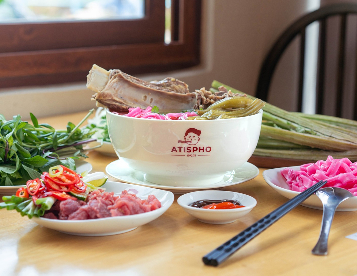 牛リブとローゼル麺のフォー店、会員登録特典「アティスフォー／Atispho」