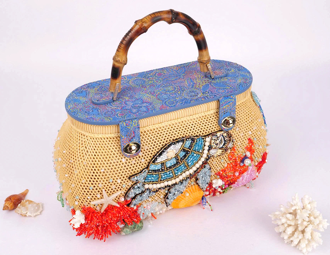 全国各地の工芸村から届く 職人が手編みする逸品バッグ「スアンティーハンドメイドクラフツ／Xuan Thi Handmade Crafts」