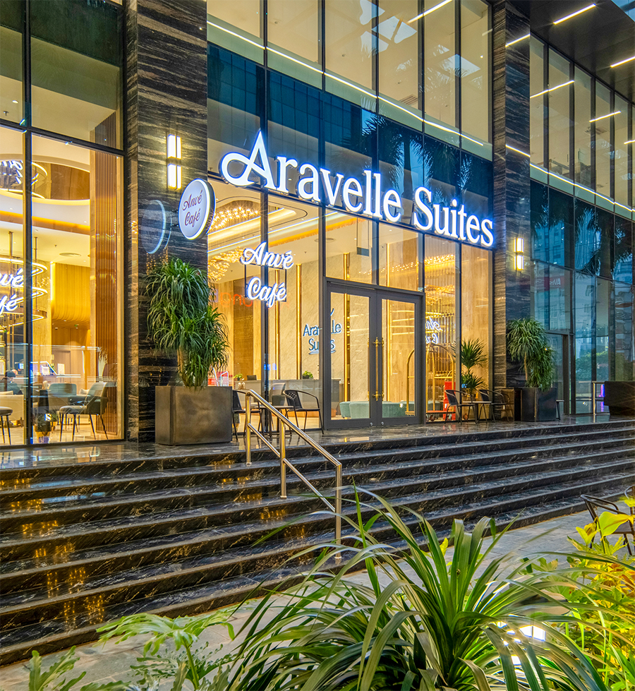 西の玄関口、長期居住も快適なホテル「アラヴェルスイーツ／Aravelle Suites」