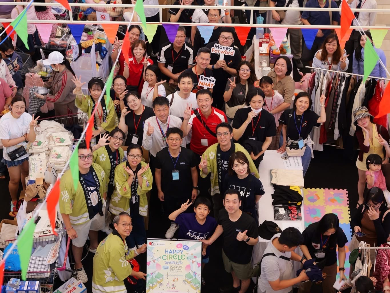 JCCH主催チャリティ フリーマーケットJVFにて開催