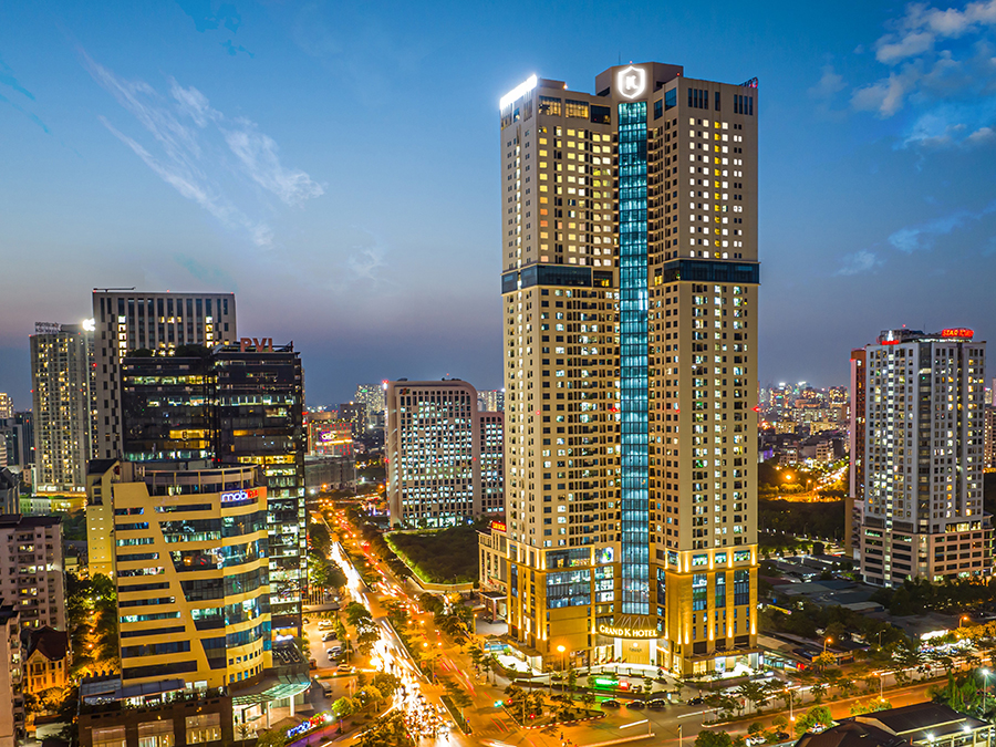 「グランドケーホテルスイーツ ハノイ」４月中の予約で10％割引