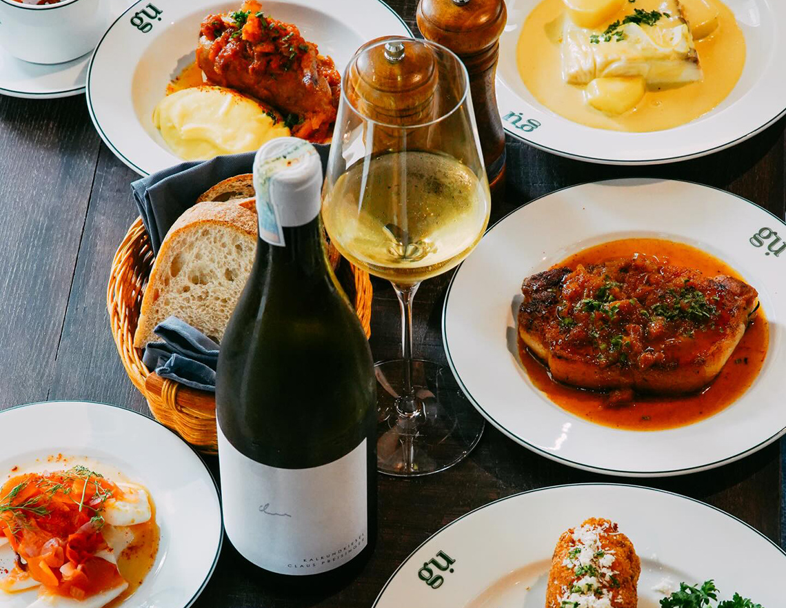 厳選した地元食材の料理とナチュラルワインを「グーワインビストロ／Gu Wine Bistro」