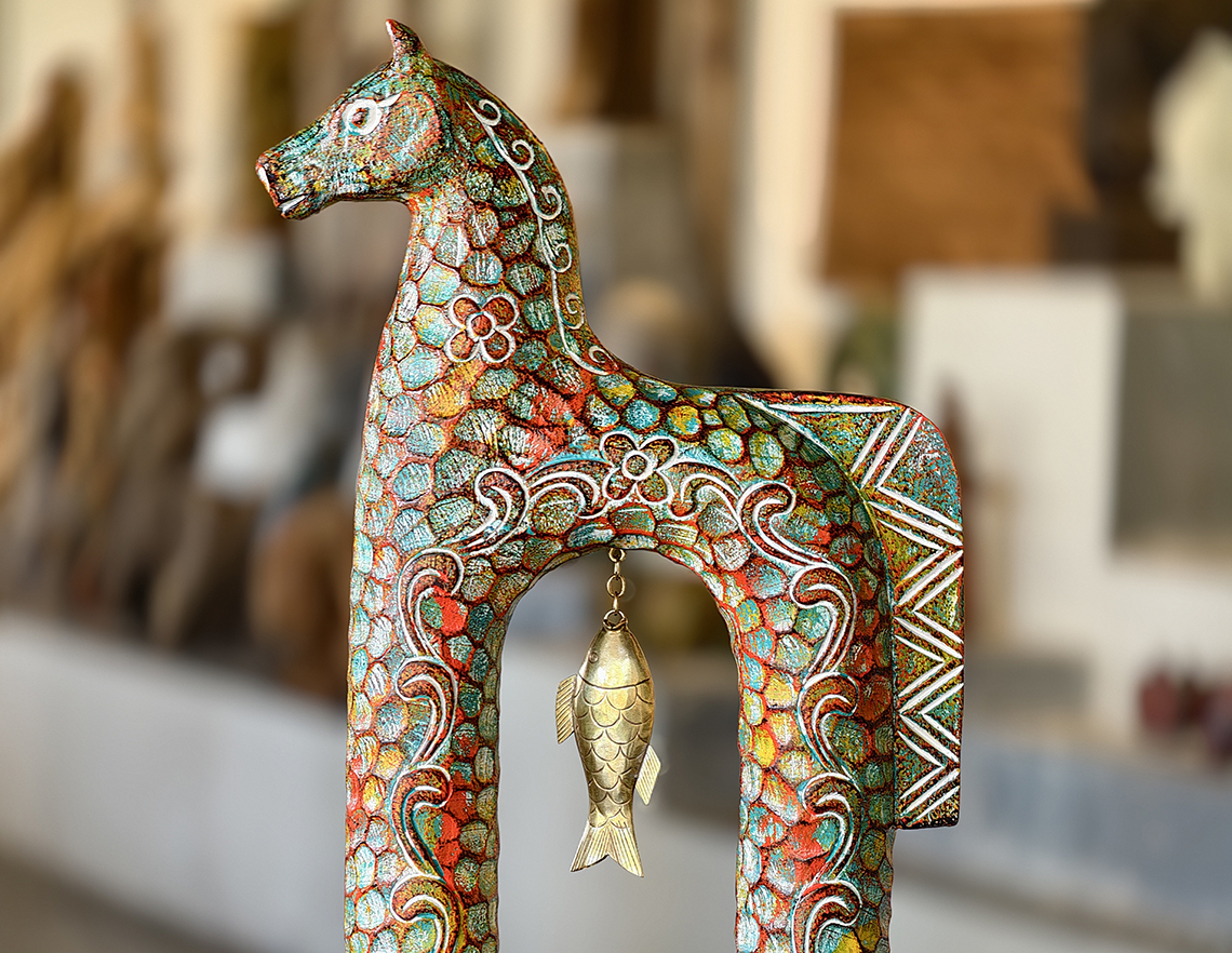 午年にちなんだ馬モチーフのアートが登場「ランクイルーコレクション／Lang Cui Lu Collection」