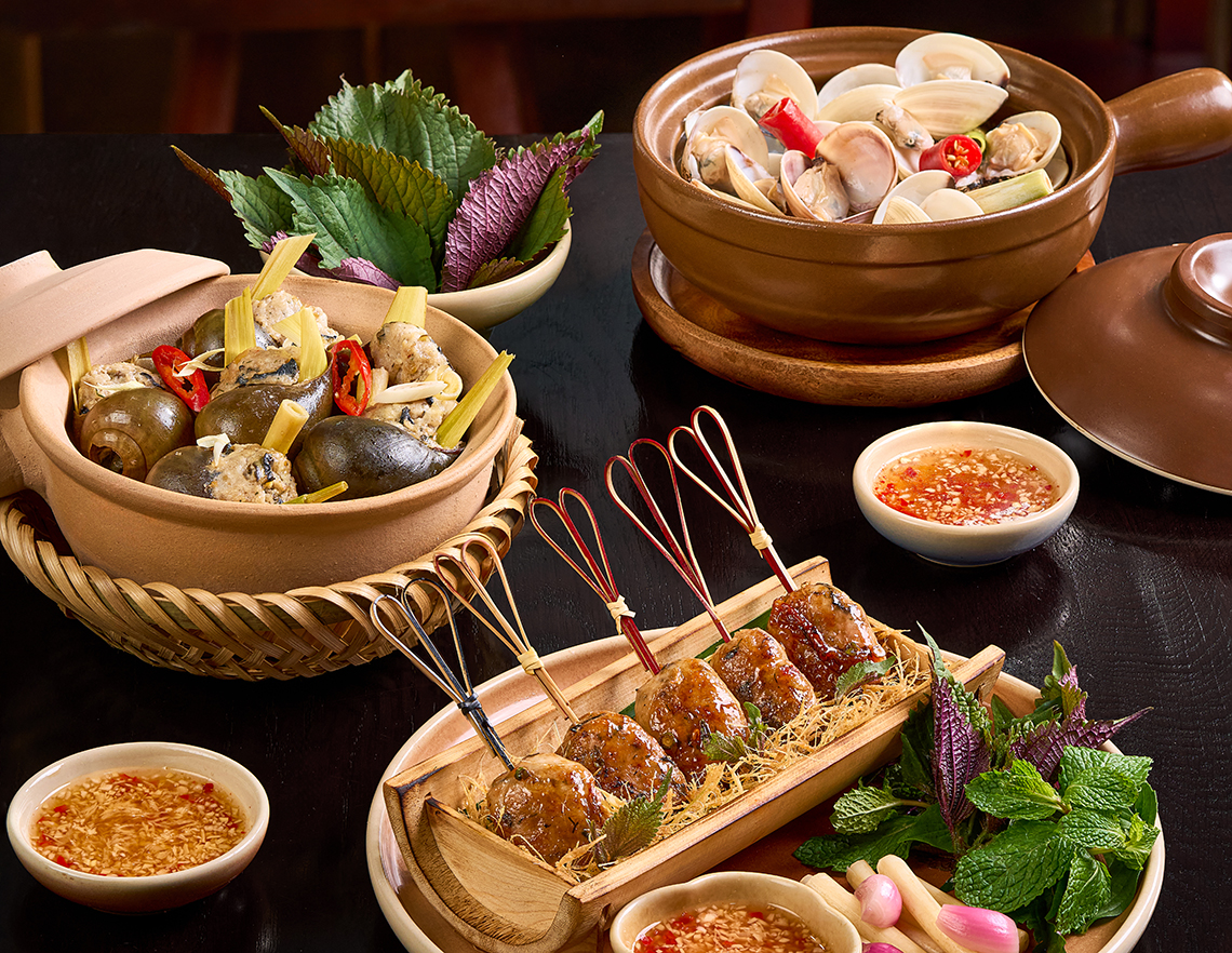庭園で味わう本格ベトナム料理「ヌオック／Nuoc」