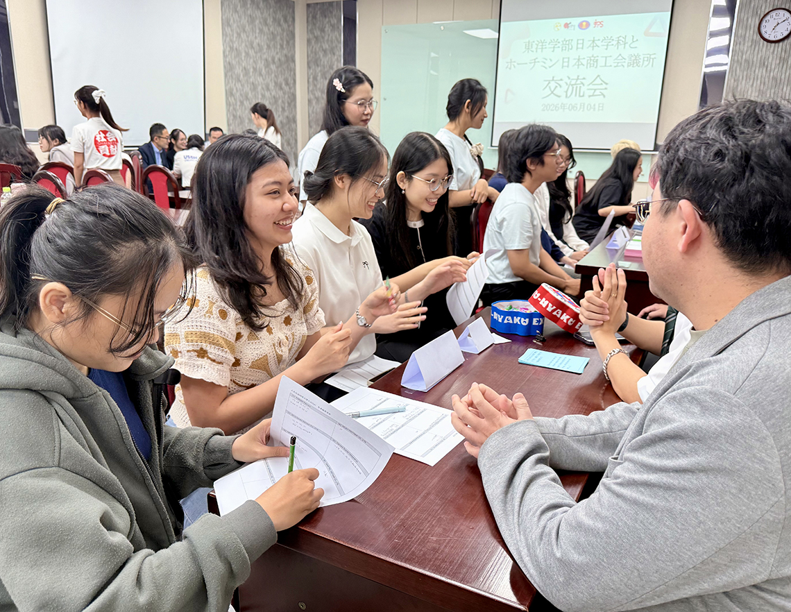 【JCCH】協力MOU締結後初の共同イベント USSH学生との日本語交流会・2026年6月4日（木）