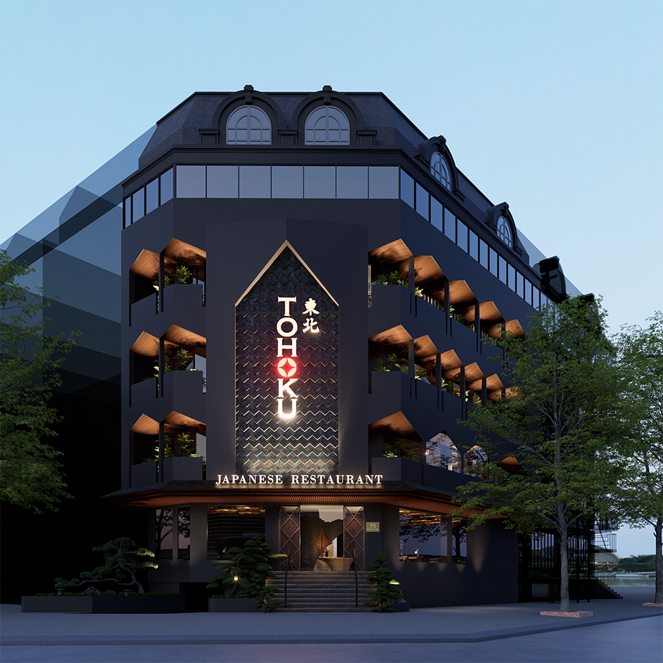 東北地方に着想を得た名前の日本料理店「東北／Tohoku Japanese Restaurant 」